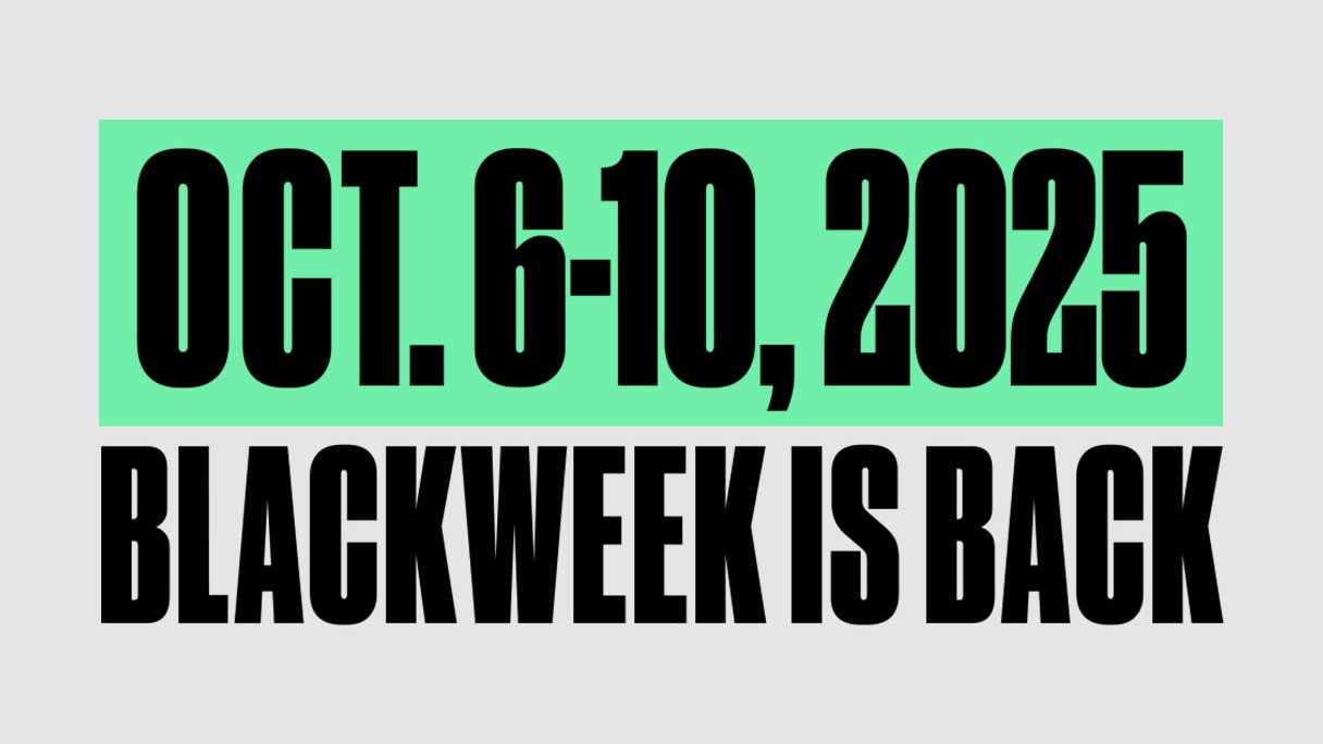 BLACKWEEK Hits New York City October 6-9