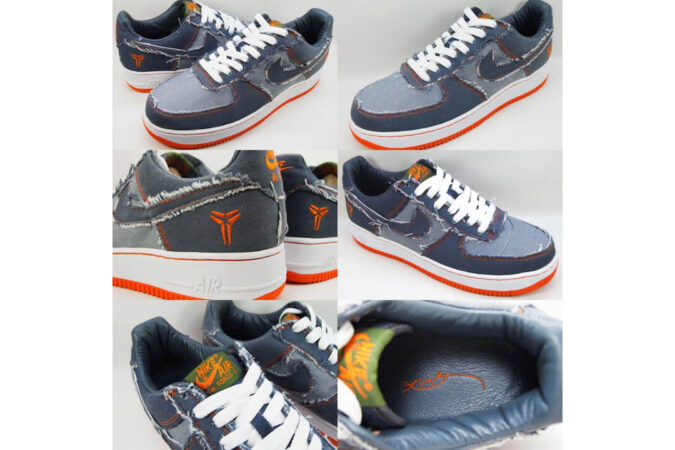 Nike Releasing Previously Unreleased Kobe Bryant Denim Nike Air Force 1
