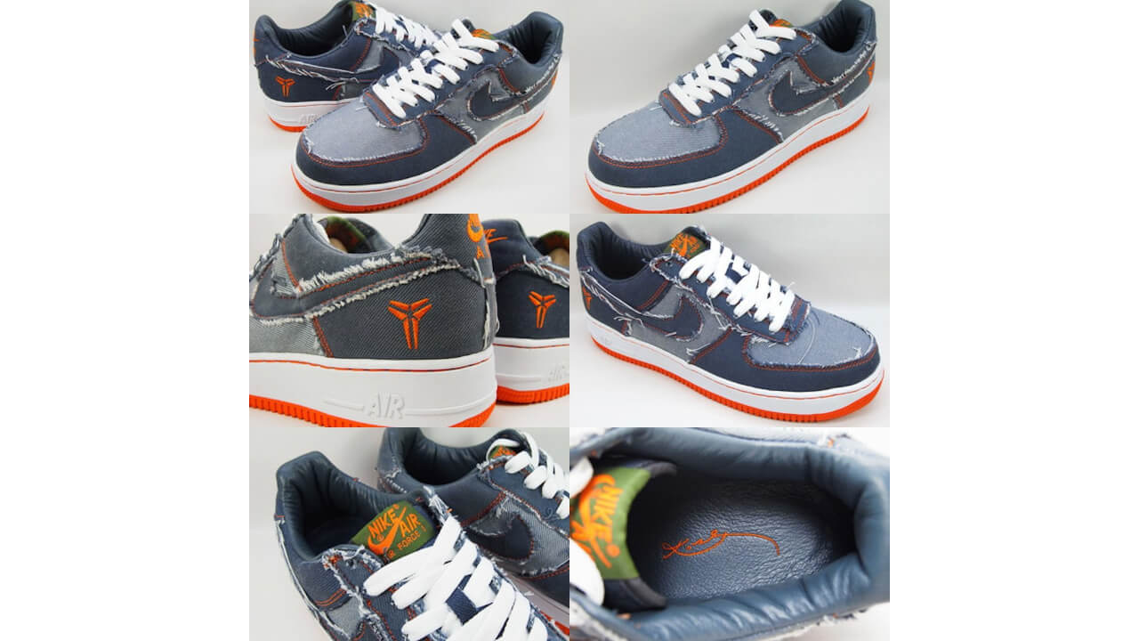 Nike Releasing Previously Unreleased Kobe Bryant Denim Nike Air Force 1