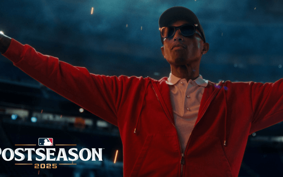 Pharrell Williams, Voices of Fire Appear in 2025 MLB Postseason Campaign ‘October Hits Different'