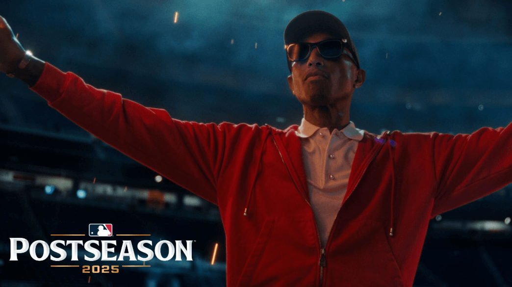 Pharrell Williams, Voices of Fire Appear in 2025 MLB Postseason Campaign ‘October Hits Different'