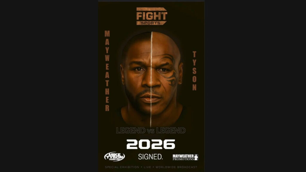 Former Boxing World Champions Mike Tyson, Floyd Mayweather Jr. Will Meet In Exhibition Bout In 2026