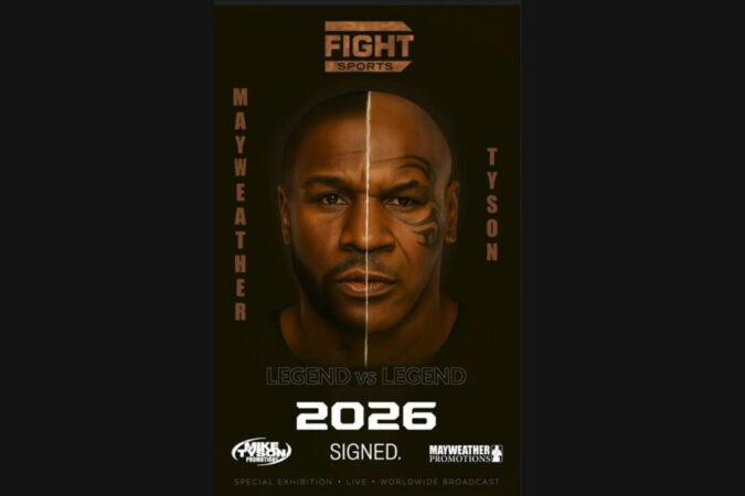 Former Boxing World Champions Mike Tyson, Floyd Mayweather Jr. Will Meet In Exhibition Bout In 2026