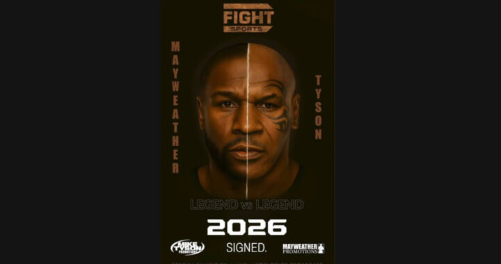 Former Boxing World Champions Mike Tyson, Floyd Mayweather Jr. Will Meet In Exhibition Bout In 2026