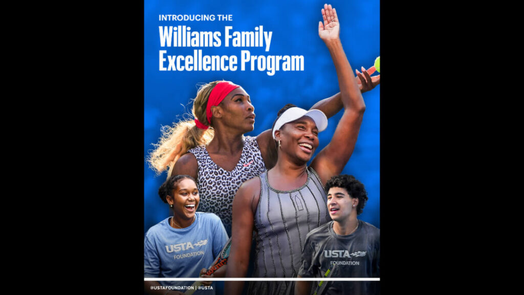 The USTA Foundation Announces New Initiative With Venus, Serena Williams