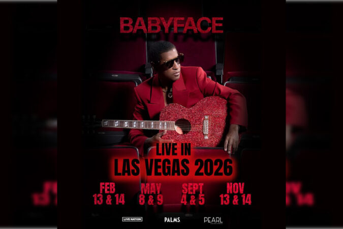 Babyface To Perform Several Shows at the Pearl Concert Theater at Palms Casino Resort in 2026