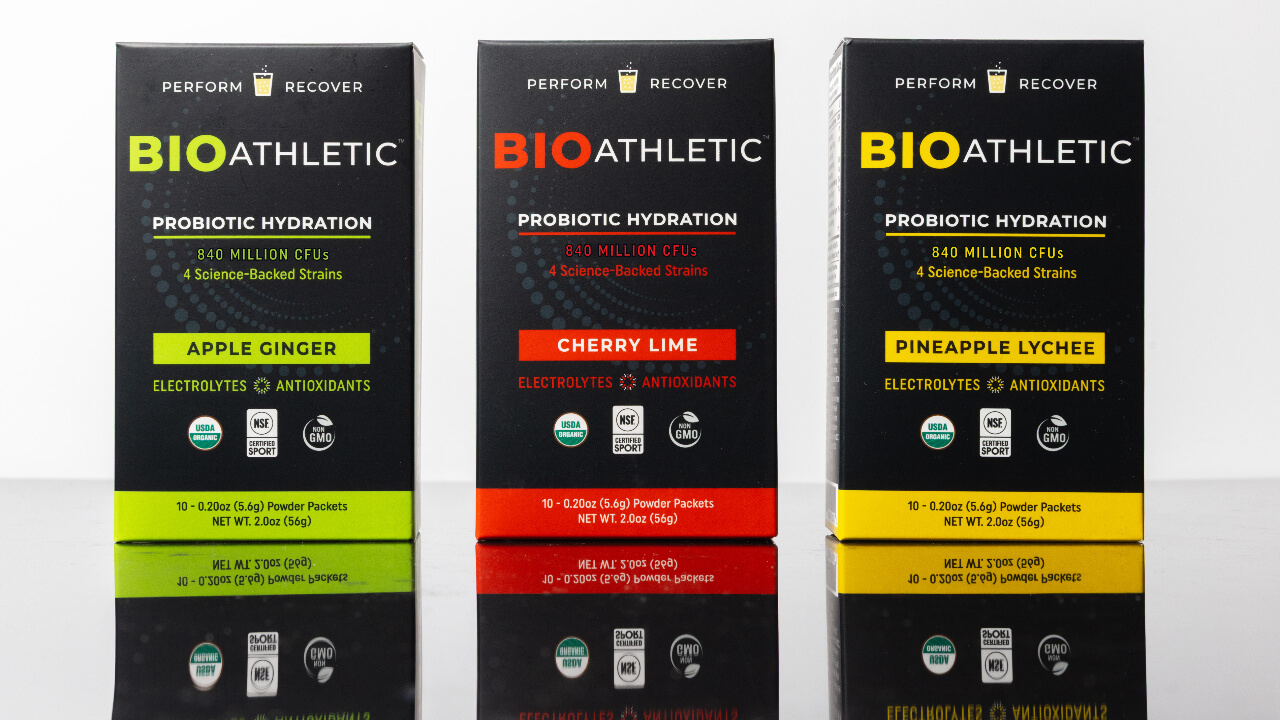 BioAthletic Launches Kombucha-Powered NSF Certified Probiotic Hydration Powder