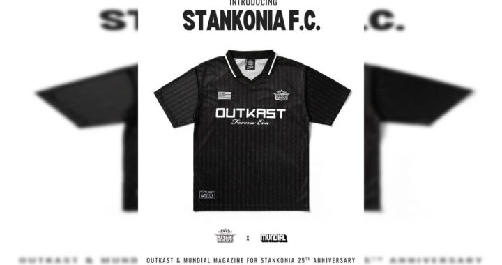 Outkast, MUNDIAL Drop Football Shirt To Acknowledge 25th Anniversary Of 'Stankonia' Album Release