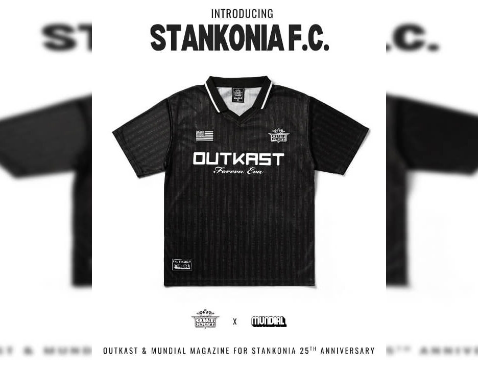 Outkast, MUNDIAL Drop Football Shirt To Acknowledge 25th Anniversary Of 'Stankonia' Album Release