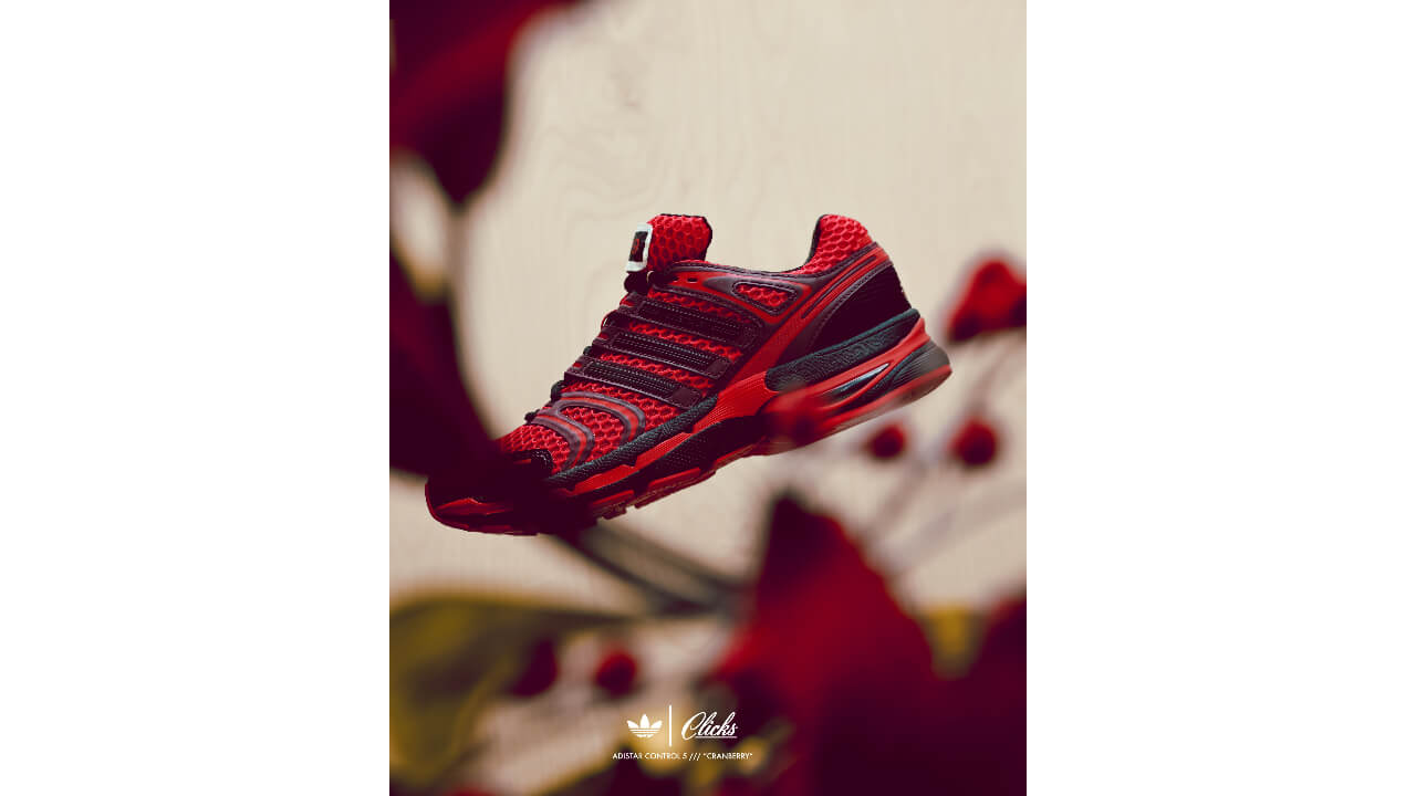 adidas, Eric 'Shake' James Presents 'Cranberry 5’s' adistar Control 5