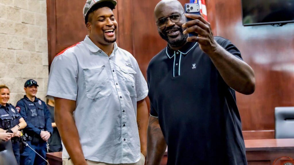 Shaquille O'Neal To Sponsor Former College Basketball Player's Pursuit Of Becoming Police Officer