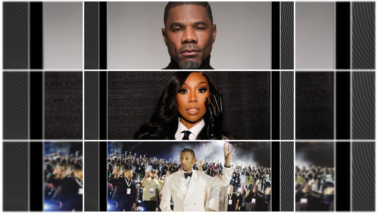 Pharrell Williams, Brandy, Kirk Franklin To Be Honored During GRAMMYS Week In 2026