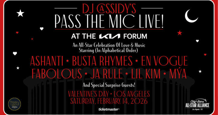 DJ Cassidy's Pass The Mic Live!' at Kia Forum on February 14, 2026