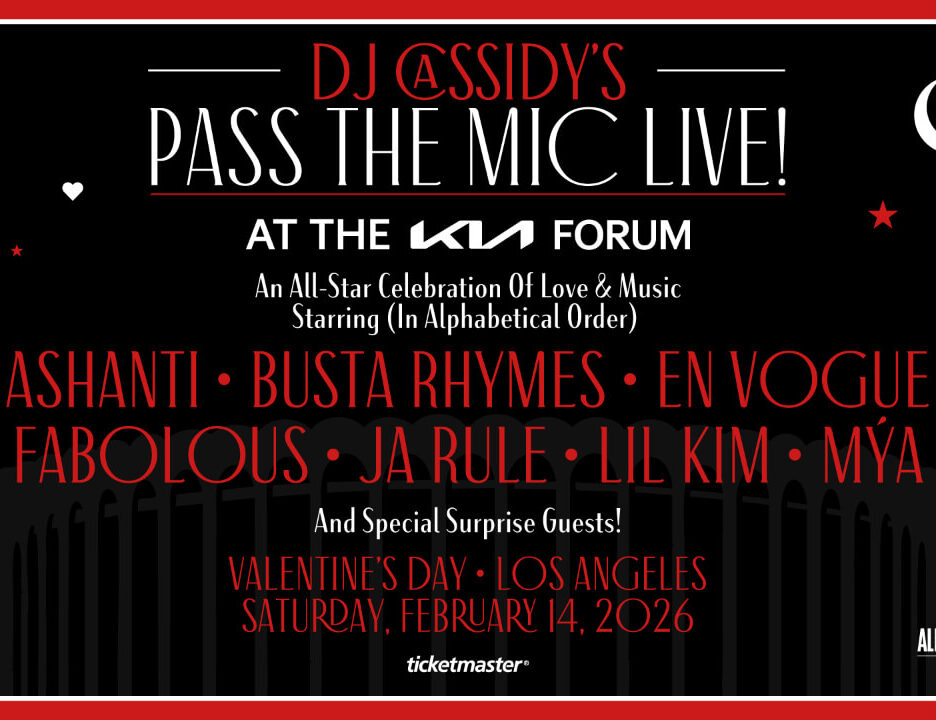 DJ Cassidy's Pass The Mic Live!' at Kia Forum on February 14, 2026