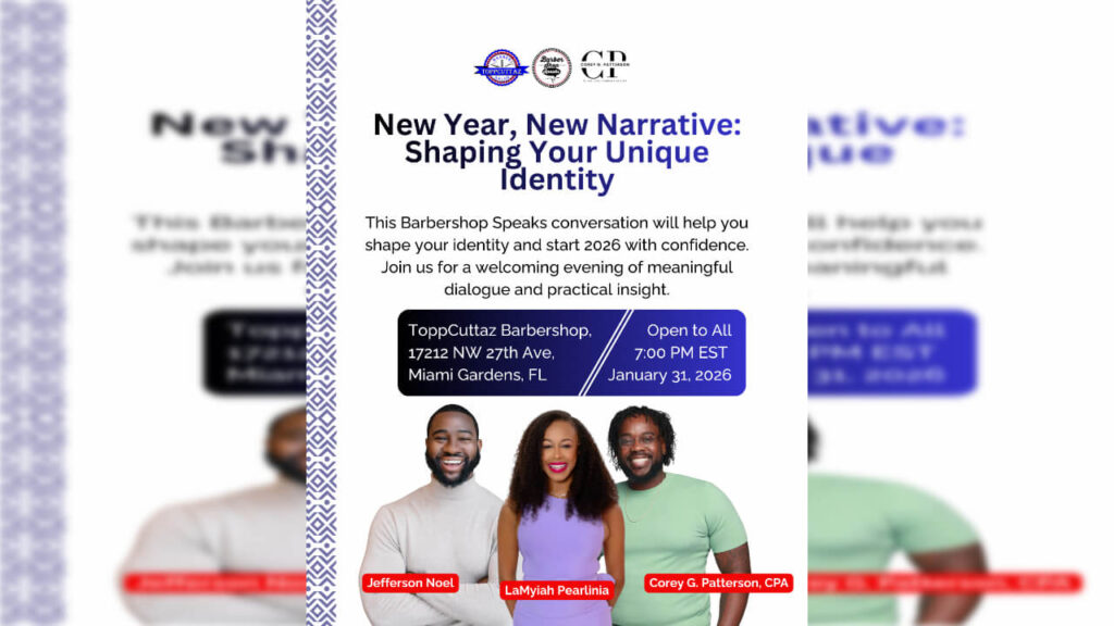 Barbershop Speaks 'New Year, New Narrative: Shaping Your Unique Identity'