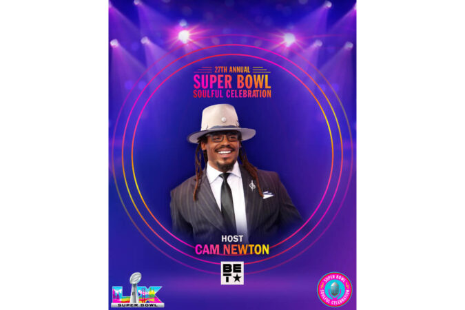 Cam Newton to Host Super Bowl Soulful Celebration on BET on Saturday, February 7, 2026