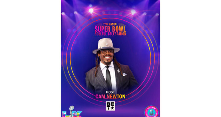 Cam Newton to Host Super Bowl Soulful Celebration on BET on Saturday, February 7, 2026