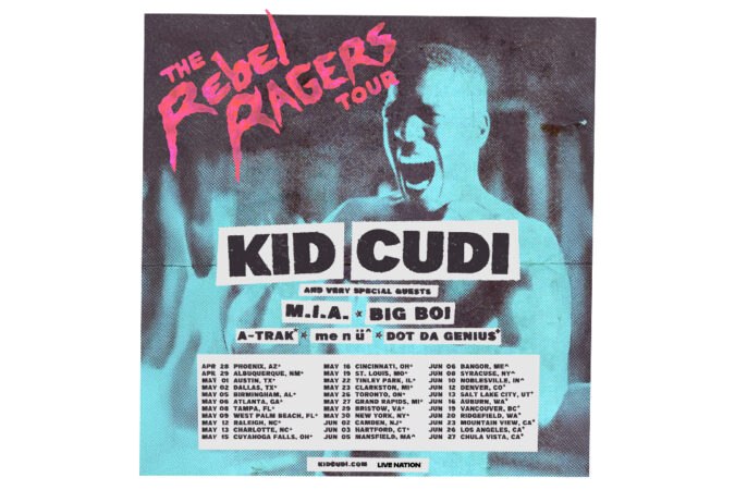 Kid Cudi Announces ‘The Rebel Ragers Tour’