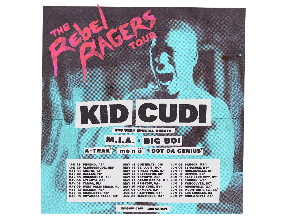Kid Cudi Announces ‘The Rebel Ragers Tour’