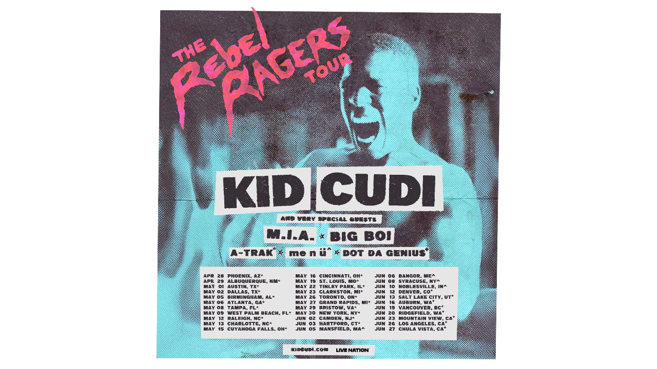Kid Cudi Announces ‘The Rebel Ragers Tour’