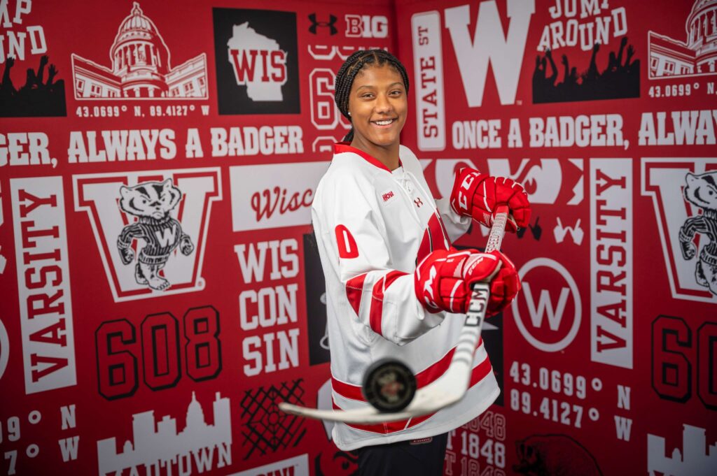 Wisconsin Senior Laila Edwards Becomes First Black Woman To Play Ice Hockey For Team USA In Winter Olympics