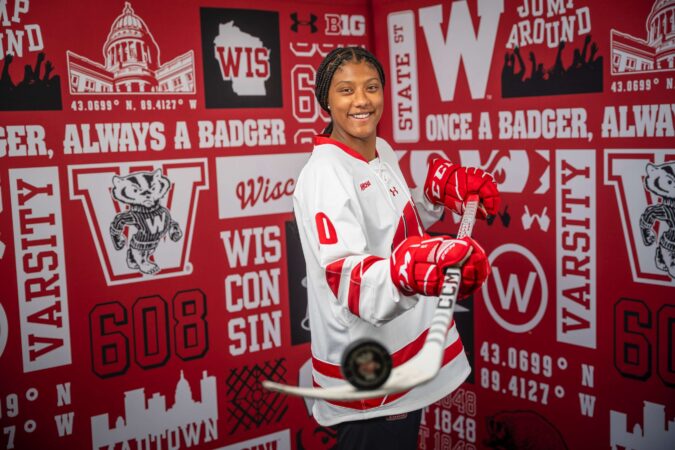 Wisconsin Senior Laila Edwards Becomes First Black Woman To Play Ice Hockey For Team USA In Winter Olympics