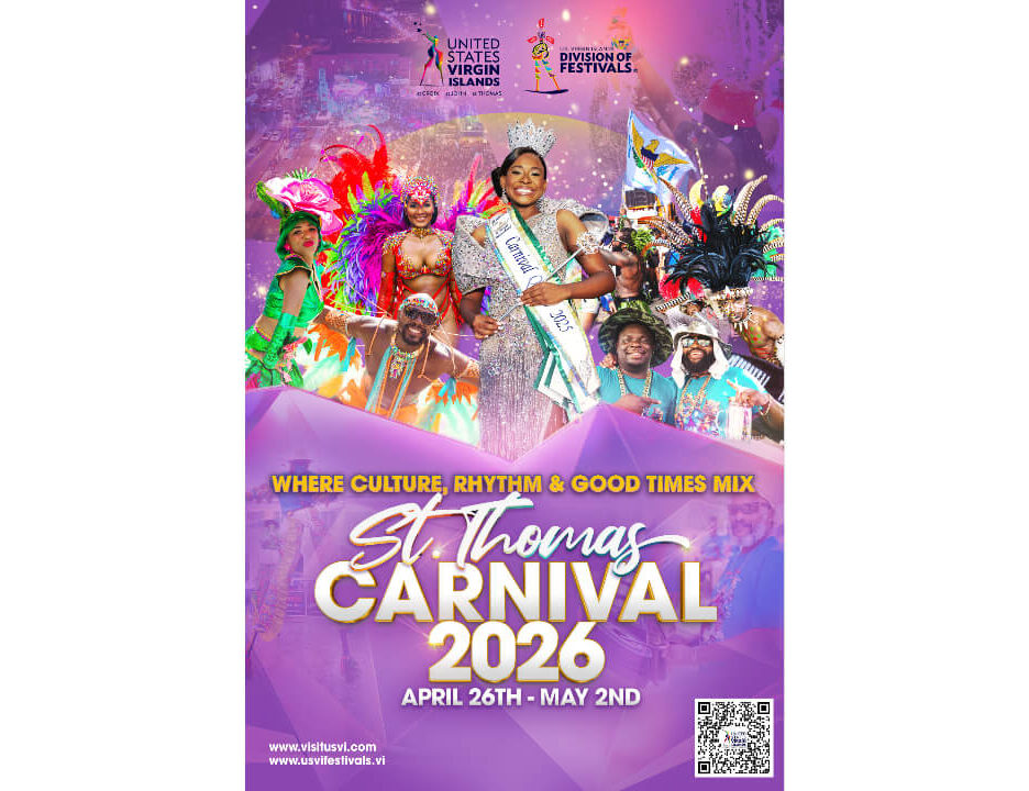 The U.S. Virgin Islands Announces 2026 St Thomas Carnival Takes Place April 26 to May 2, 2026