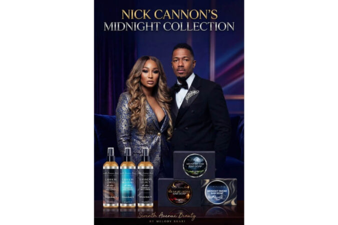 Melody Shari, Nick Cannon Connect For Seventh Avenue Beauty Brand's 'The Midnight Collection'