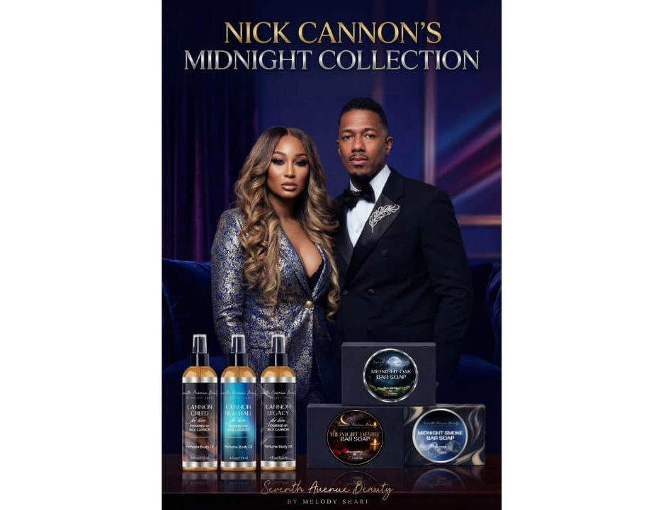 Melody Shari, Nick Cannon Connect For Seventh Avenue Beauty Brand's 'The Midnight Collection'