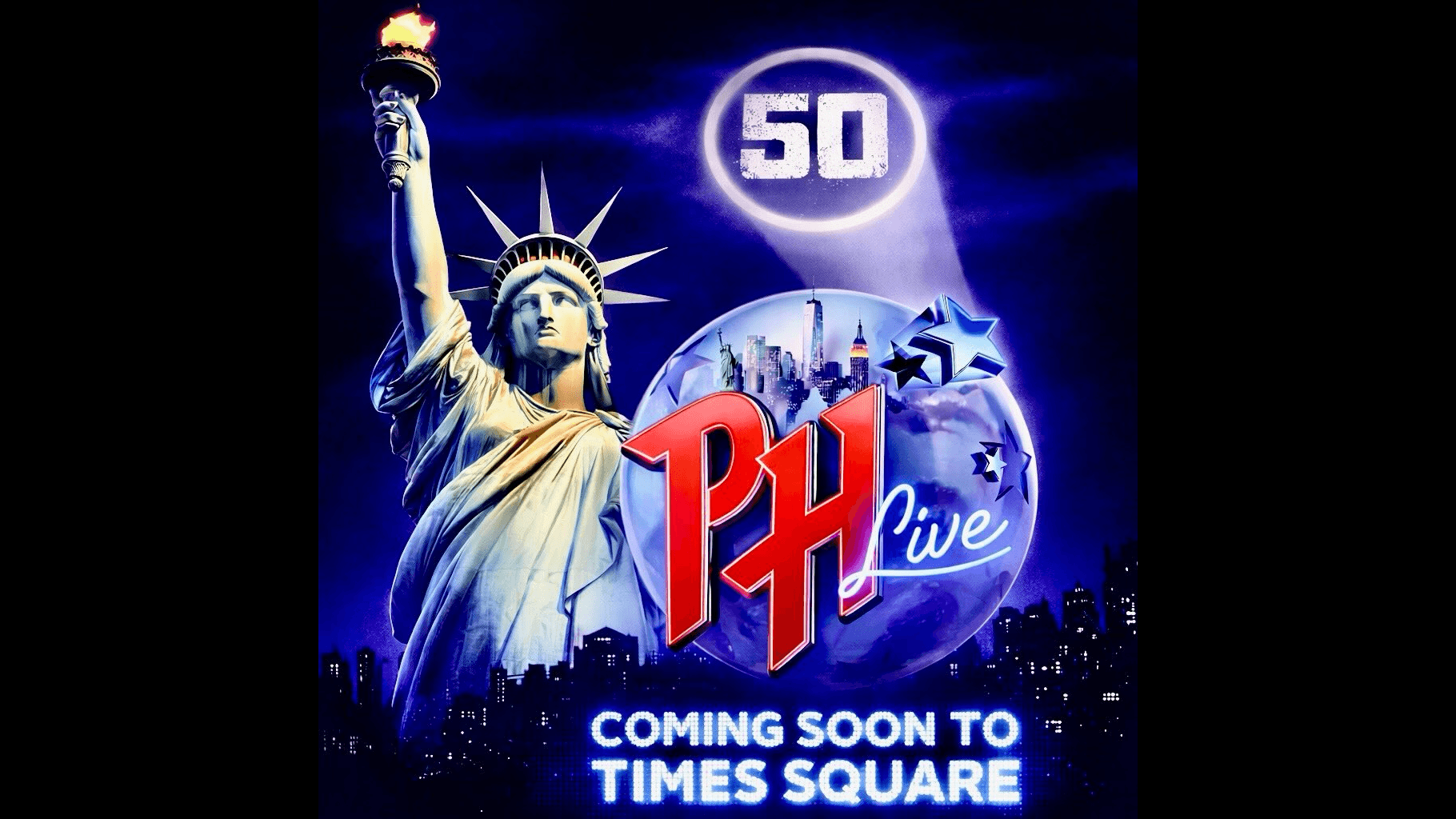50 Cent Announces Plan To Launch PH Live In Times Square