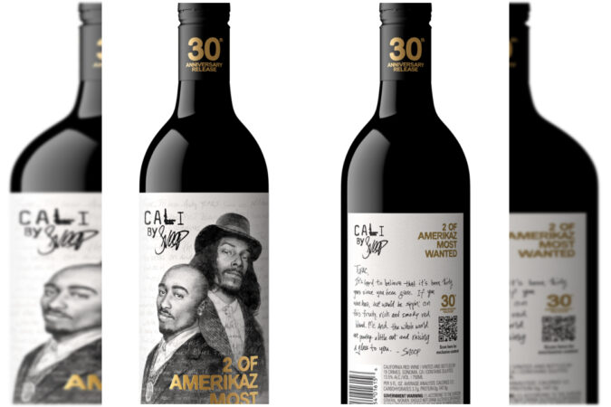 Cali By Snoop Releases Limited Edition '2 of Amerikaz Most Wanted' Wine Celebrating Tupac
