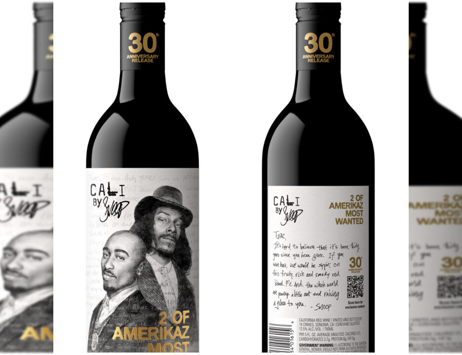 Cali By Snoop Releases Limited Edition '2 of Amerikaz Most Wanted' Wine Celebrating Tupac
