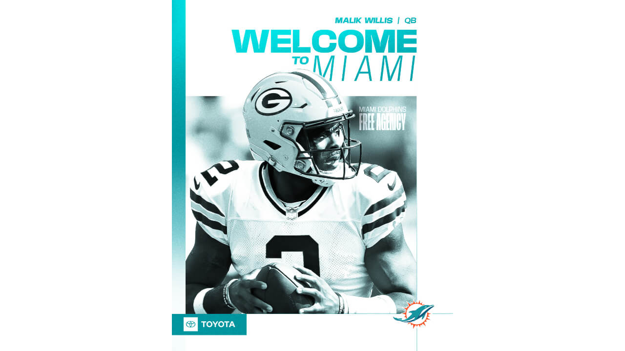 Former Green Bay Packers Quarterback Malik Willis Signs 3-Year Contract With Miami Dolphins