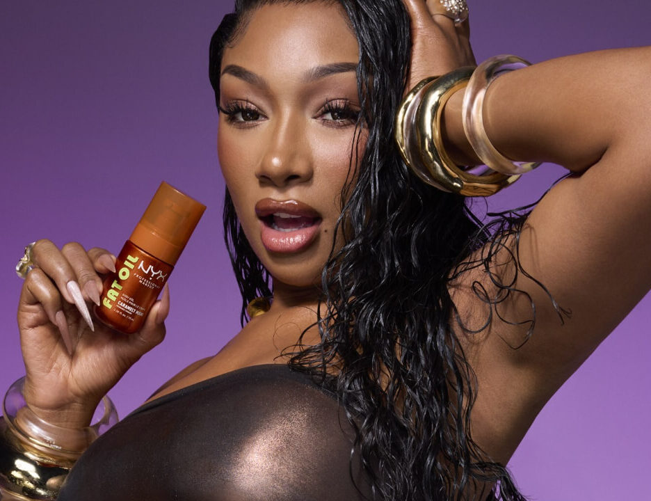 NYX Professional Makeup Launches Caramelt Mami Body Oil With Megan Thee Stallion