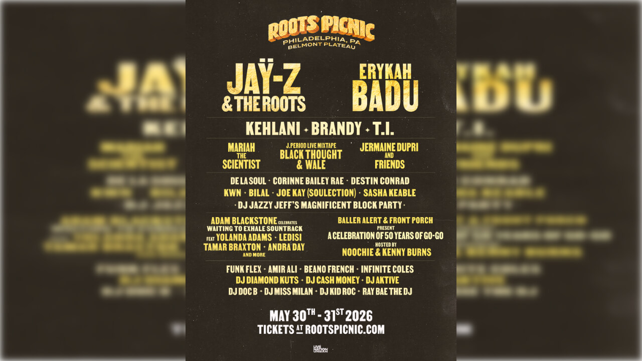 The Roots, Live Nation Urban Announce 2026 Roots Picnic
