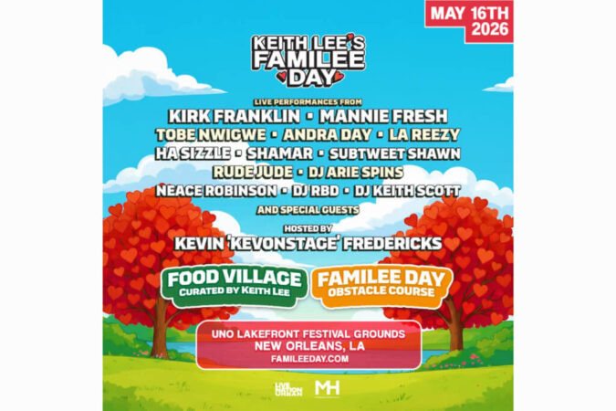 Keith Lee, Live Nation Urban Announce Zero-Fee Vendor Initiative for FamiLee Day Festival in New Orleans