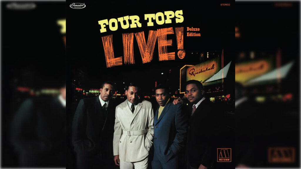 'Four Tops Live!' Reissue Planned For July As Group Embarks On Nationwide Tour