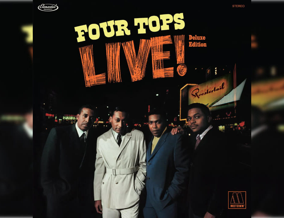 'Four Tops Live!' Reissue Planned For July As Group Embarks On Nationwide Tour