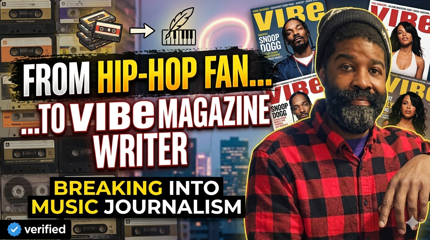 From Hip-Hop Fan to VIBE Magazine Writer | Breaking Into Music Journalism