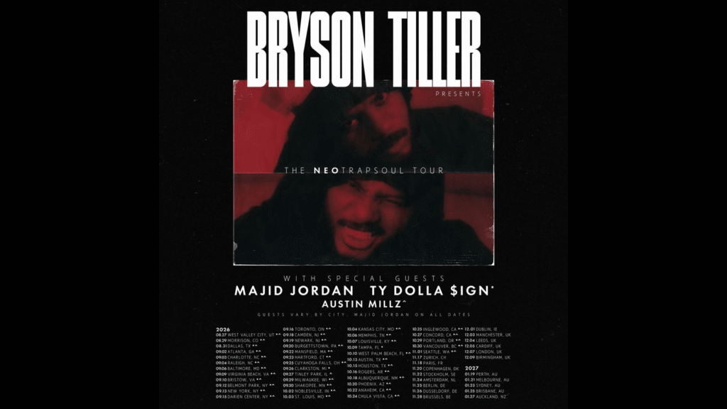 Bryson Tiller Announces The Neo Trapsoul Tour