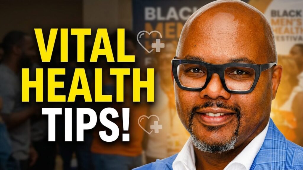 Black Men's Health Festival Recap + Vital Men's Health Tips | Heart, Body & Soul CEO Christopher C. Williams