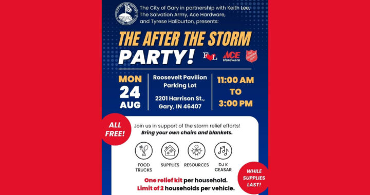 Keith Lee Gets Involved with City of Gary for Free Storm Relief Event