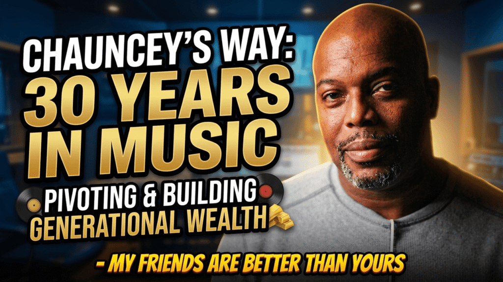 Chauncey's Way: 30 Years in Music, Pivoting & Building Generational Wealth- My Friends Are Better Than Yours