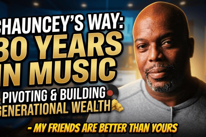 Chauncey's Way: 30 Years in Music, Pivoting & Building Generational Wealth- My Friends Are Better Than Yours
