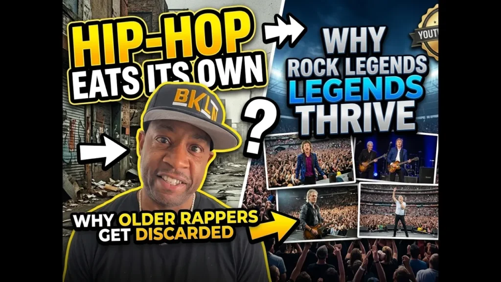 Hip-Hop Eats Its Own: Why Older Rappers Get Discarded While Rock Legends Thrive