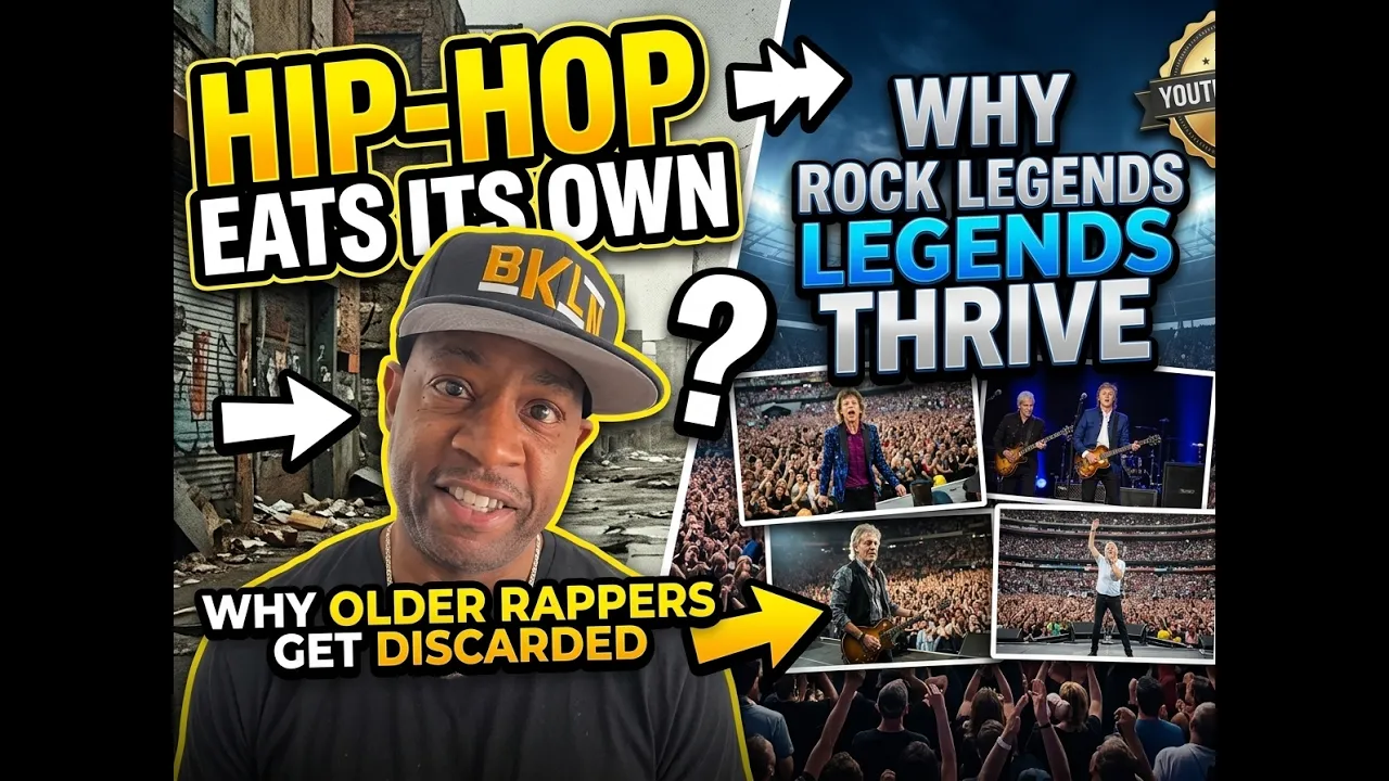 Hip-Hop Eats Its Own: Why Older Rappers Get Discarded While Rock Legends Thrive