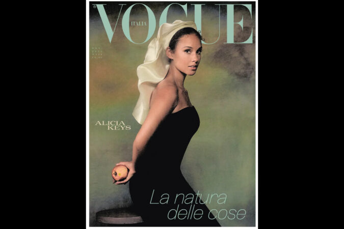 Alicia Keys Covers November Issue of Vogue Italia