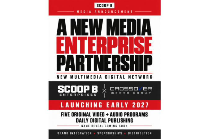 Brandon 'Scoop B' Robinson Announces Multimedia Digital Media Network to Debut in 2027
