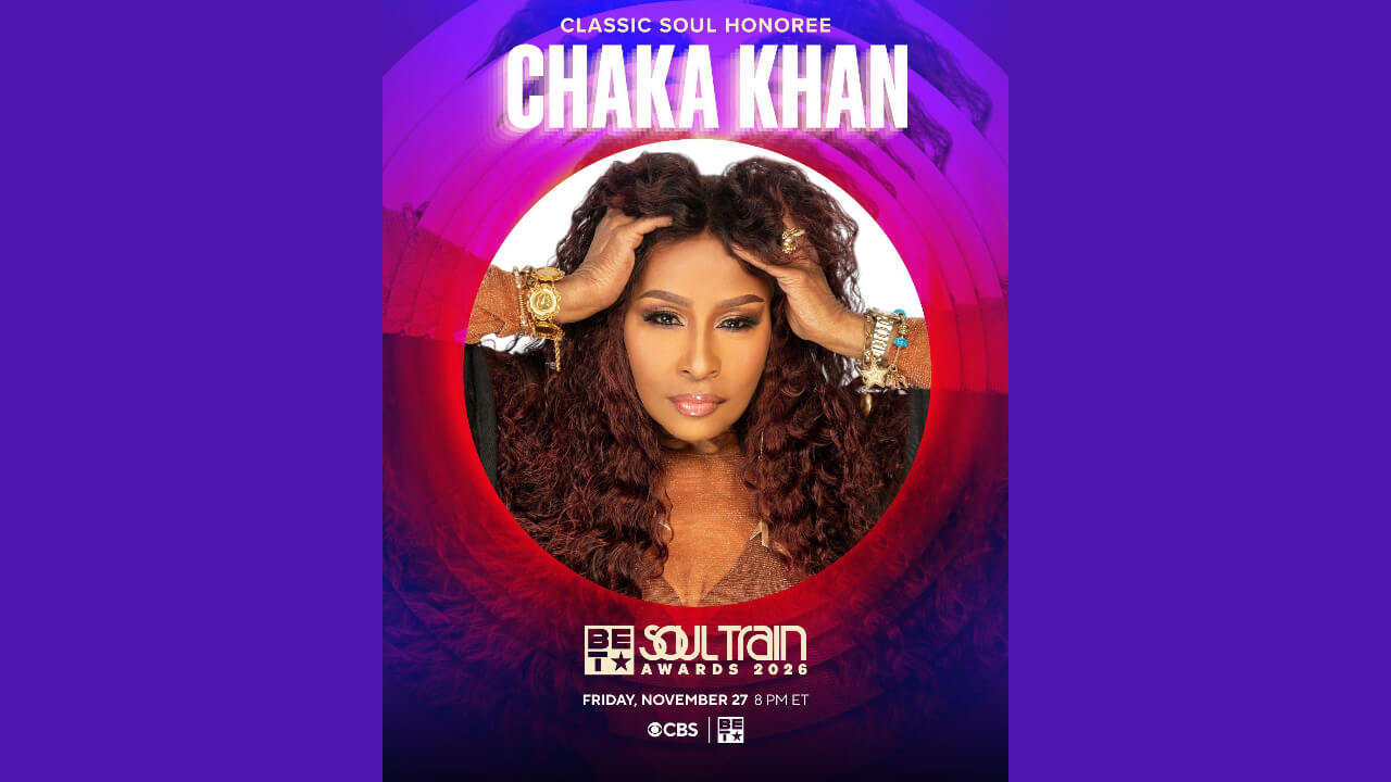 Chaka Khan to Receive Classic Soul Honor at 2026 Soul Train Awards
